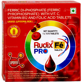 Rudix Fe Pro Tablet 15