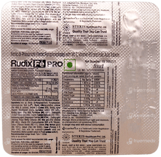 Rudix Fe Pro Tablet 15