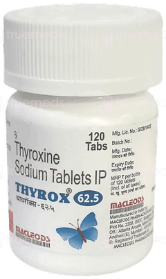 Thyrox 62.5 Tablet 120
