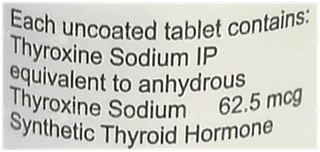 Thyrox 62.5 Tablet 120