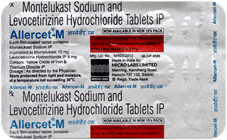 Allercet M Tablet 15