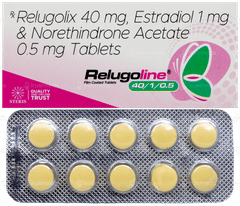 Relugoline 40/1/0.5 Tablet 10 Relugoline 40/1/0.5 Tablet 10