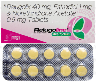Relugoline 40/1/0.5 Tablet 10