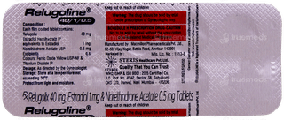 Relugoline 40/1/0.5 Tablet 10