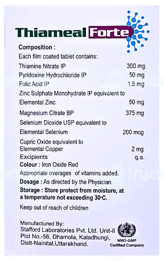 Thiameal Forte Tablet 10