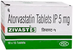 Zivast 5 Tablet 15