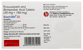 Razel Bm 20 Tablet 10