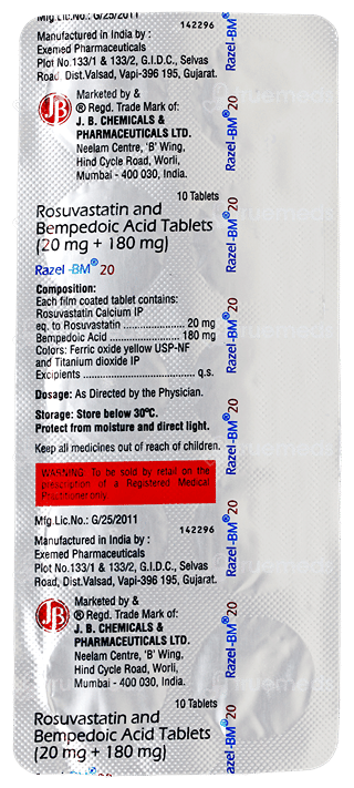 Razel Bm 20 Tablet 10