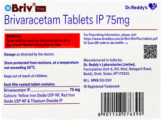 Briv + 75Mg Tablet 14