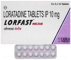 Lorfast Meltab Tablet 14