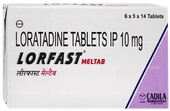 Lorfast Meltab Tablet 14