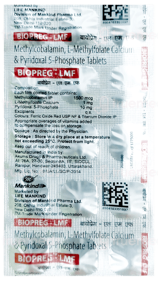Biopreg Lmf Tablet 15