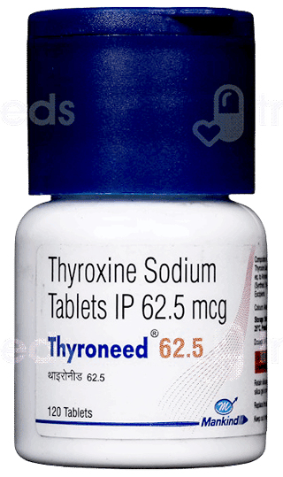 Thyroneed 62.5 Tablet 120