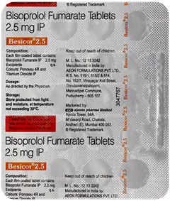 Besicor 2.5 Tablet 20