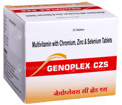 Genoplex Czs Tablet 15 Genoplex Czs Tablet 15