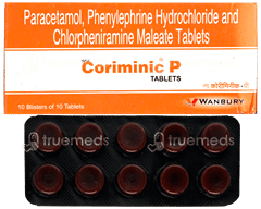 Coriminic P New Tablet 10