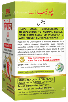 Hamdard Lipotab Forte Tablet 60