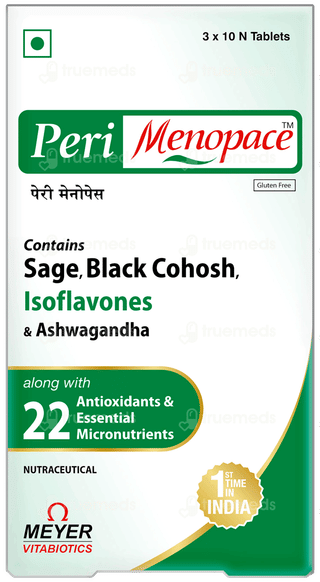 Peri Menopace 3 Strips Of 10 Tablet