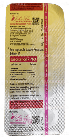 Esoprol 40 Tablet 10
