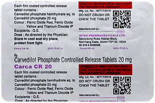 Carca Cr 20 Tablet 15