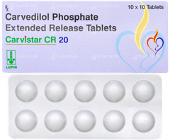 Carvistar Cr 20 Tablet 10
