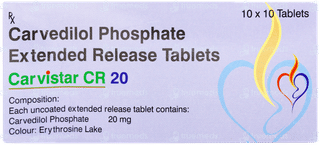 Carvistar Cr 20 Tablet 10