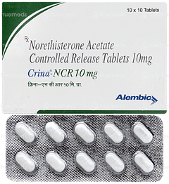 Crina Ncr 10mg Tablet 10