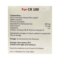 Fur Cr 100 Tablet 10