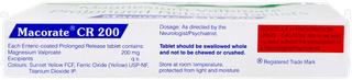 Macorate Cr 200 Tablet 10