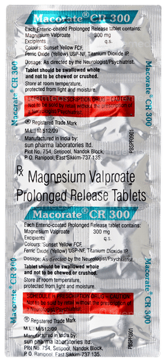 Macorate Cr 300 Tablet 10