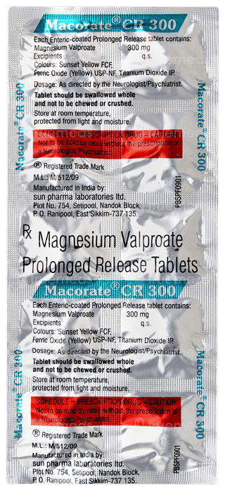 Macorate Cr 300 Tablet 10