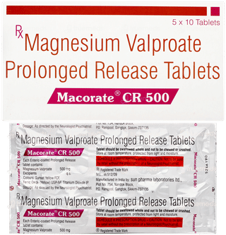 Macorate Cr 500 Tablet 10