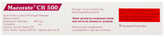 Macorate Cr 500 Tablet 10
