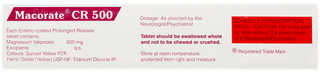 Macorate Cr 500 Tablet 10