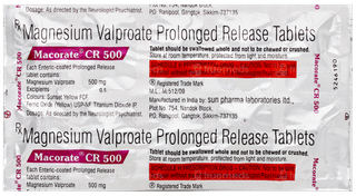Macorate Cr 500 Tablet 10