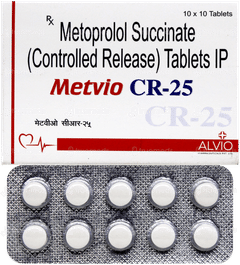 Metvio Cr 25 Tablet 10