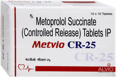 Metvio Cr 25 Tablet 10 Metvio Cr 25 Tablet 10