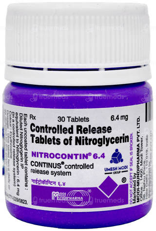 Nitrocontin 6.4 Tablet 30