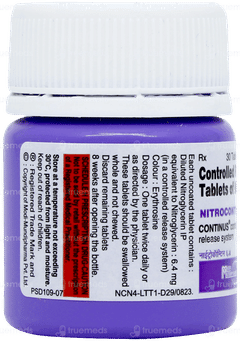 Nitrocontin 6.4 Tablet 30 Nitrocontin 6.4 Tablet 30