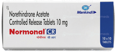 Normonal Cr Tablet 10