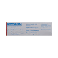 Paxidep Cr 12.5 Tablet 10