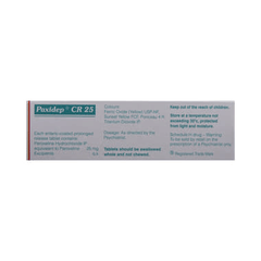 Paxidep Cr 25 Tablet 10