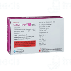 Smartinor Cr 15Mg Tablet 5