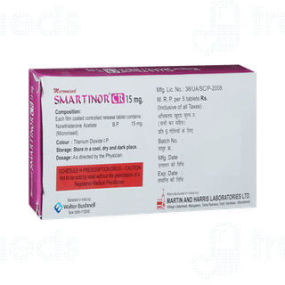 Smartinor Cr 15Mg Tablet 5