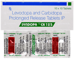 Syndopa Cr 125 Tablet 10