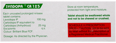 Syndopa Cr 125 Tablet 10