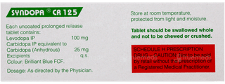 Syndopa Cr 125 Tablet 10