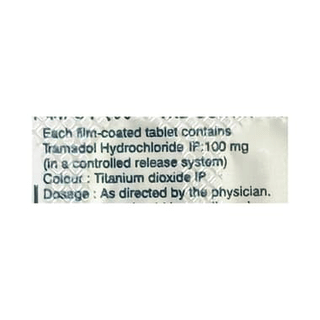 Trd Contin 100 MG Tablet Cr 10