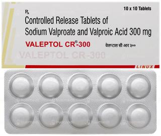 Valeptol Cr 300 Tablet 10