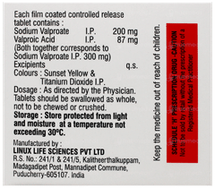 Valeptol Cr 300 Tablet 10 Valeptol Cr 300 Tablet 10